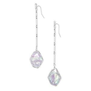 Kendra Scott Charmian Drop Earrings Amethyst
